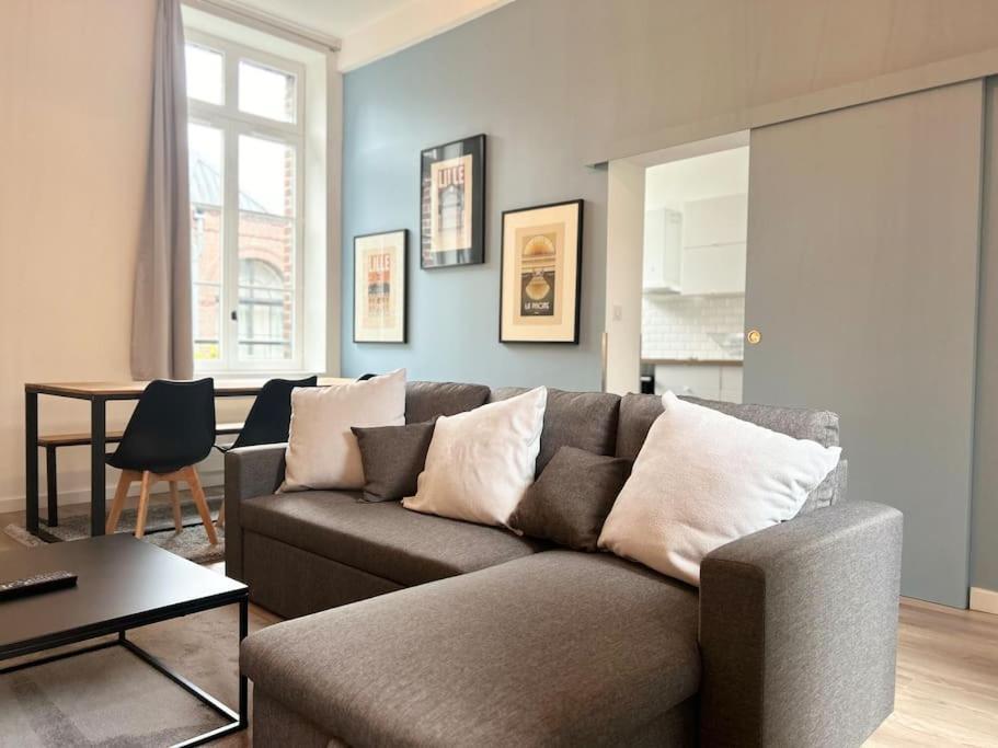Vieux-Lille Appartement Renove Avec Une Chambre Exterior foto